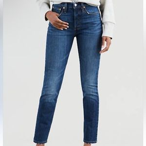 Levi’s 501 STRETCH SKINNY WOMEN'S JEANS Medium Wash Size 24